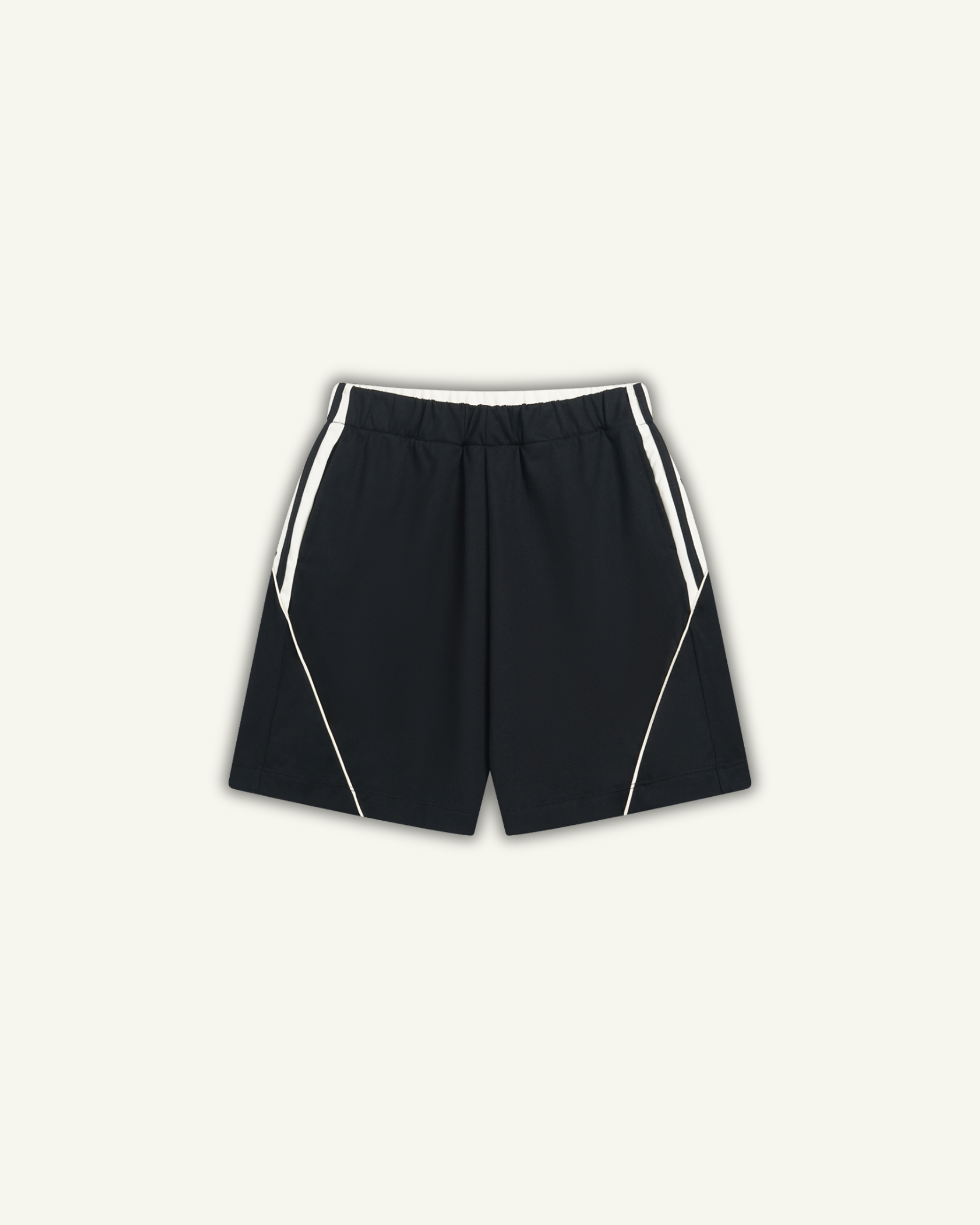 LOOSE-FIT SHORTS BLACK