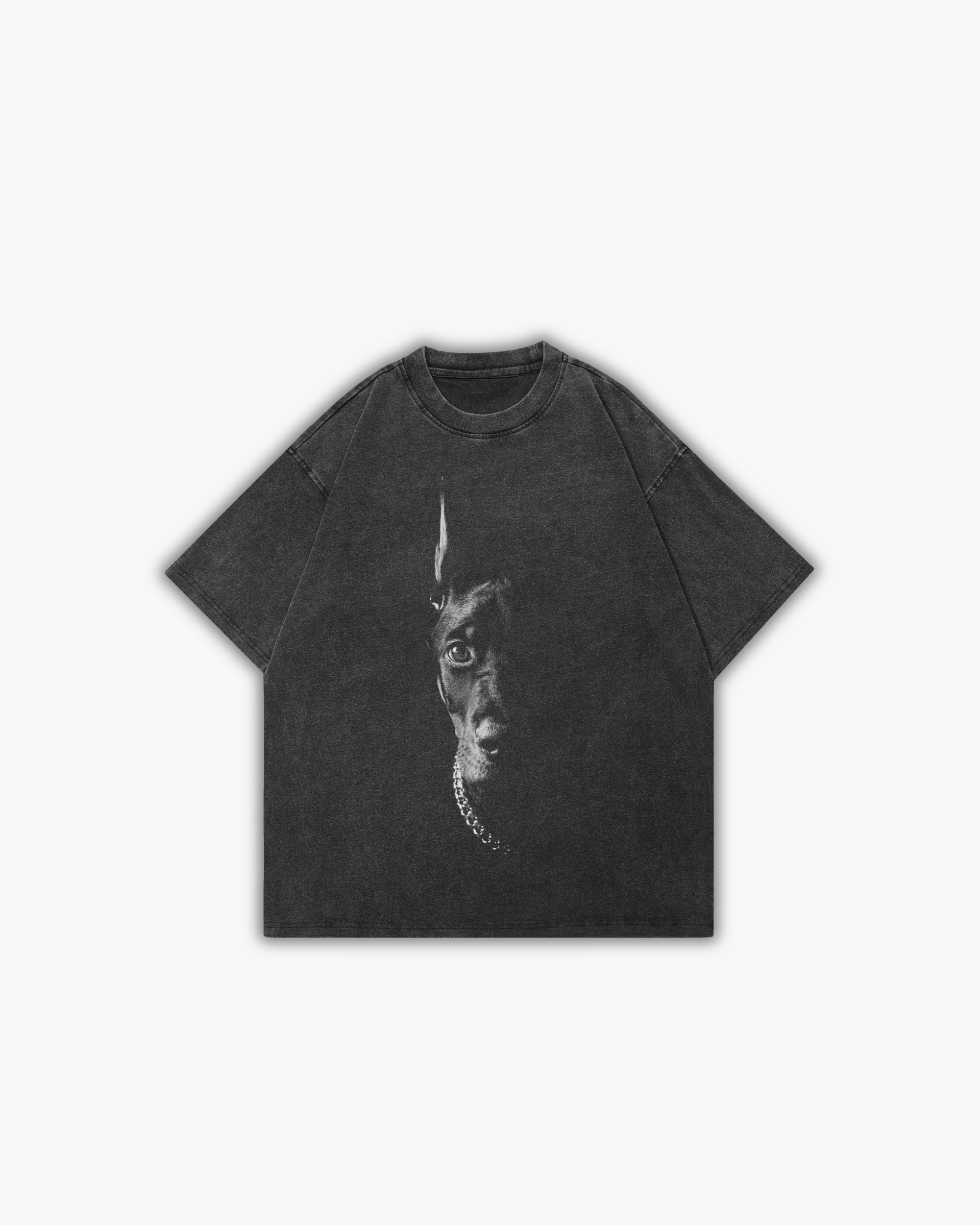 DOG | OVERSIZED T-SHIRT WASHED BLACK