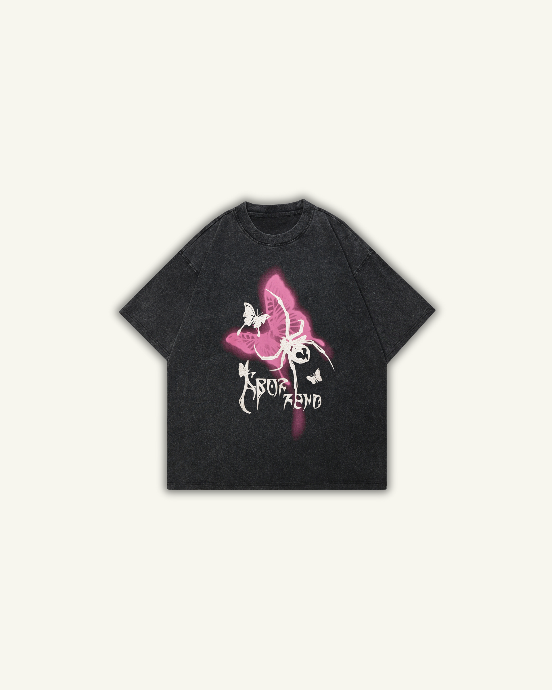 FLY | OVERSIZED T-SHIRT WASHED BLACK