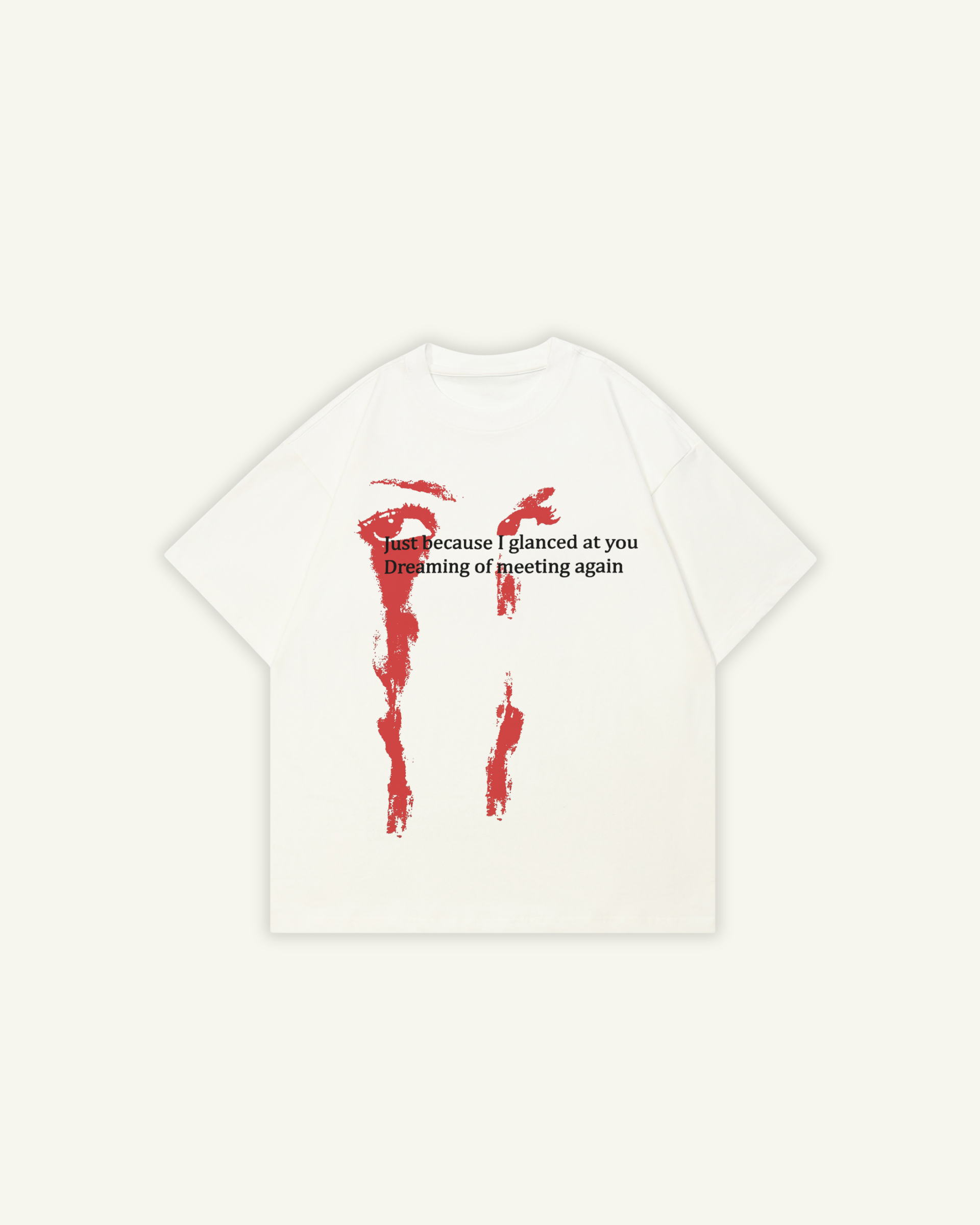 DREAMING | OVERSIZED T-SHIRT WHITE