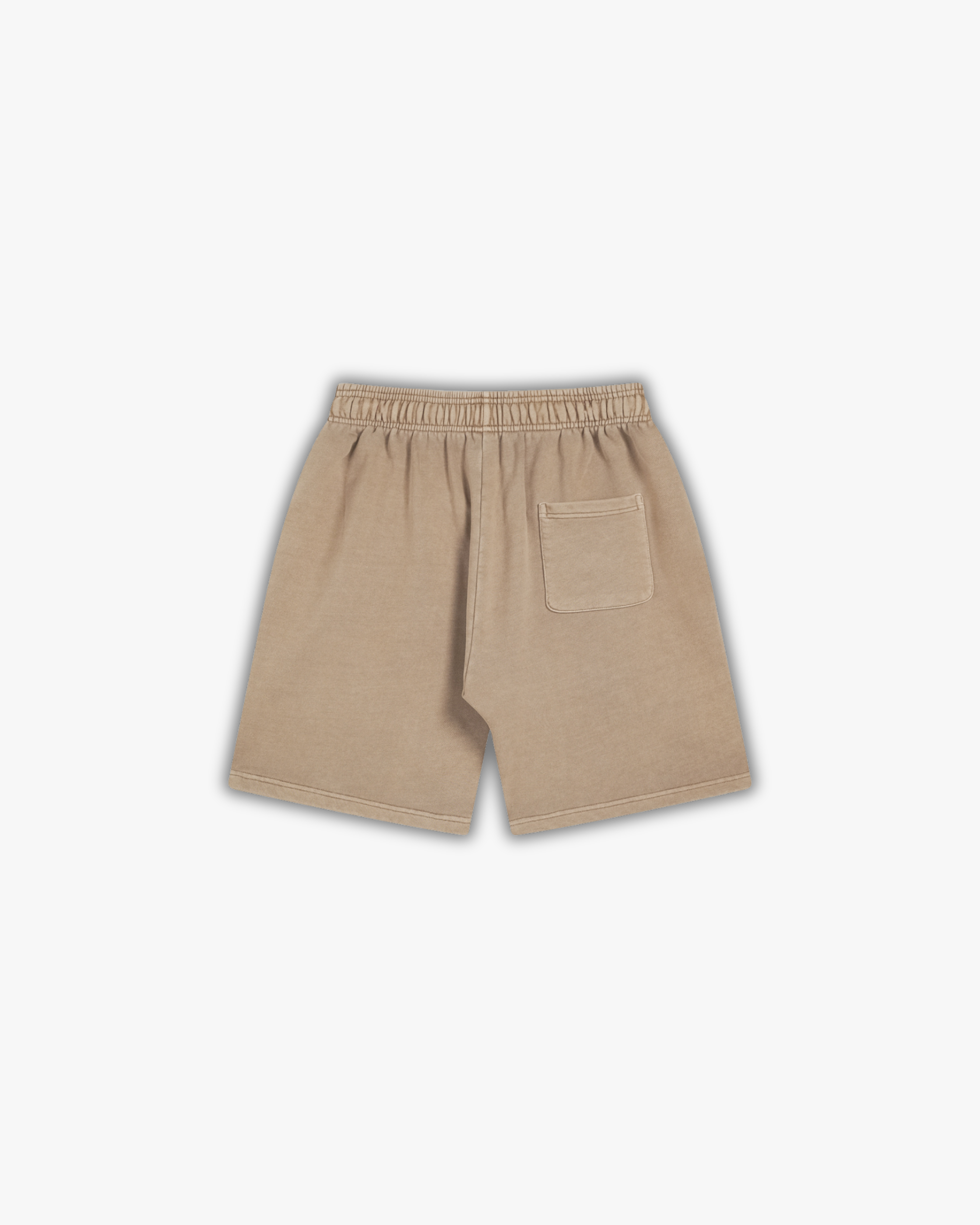 OVERSIZED WASHED SHORTS CAMEL