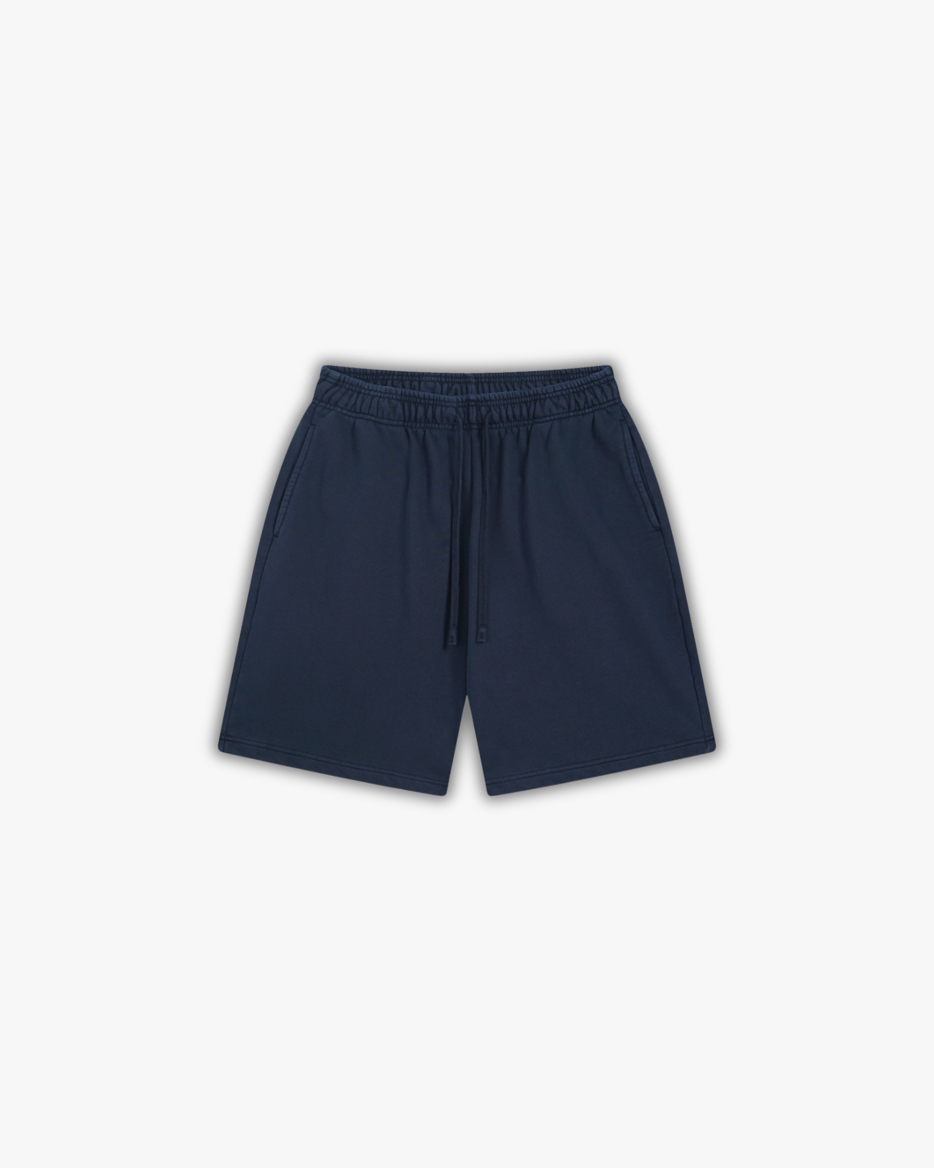 OVERSIZED WASHED SHORTS NAVY