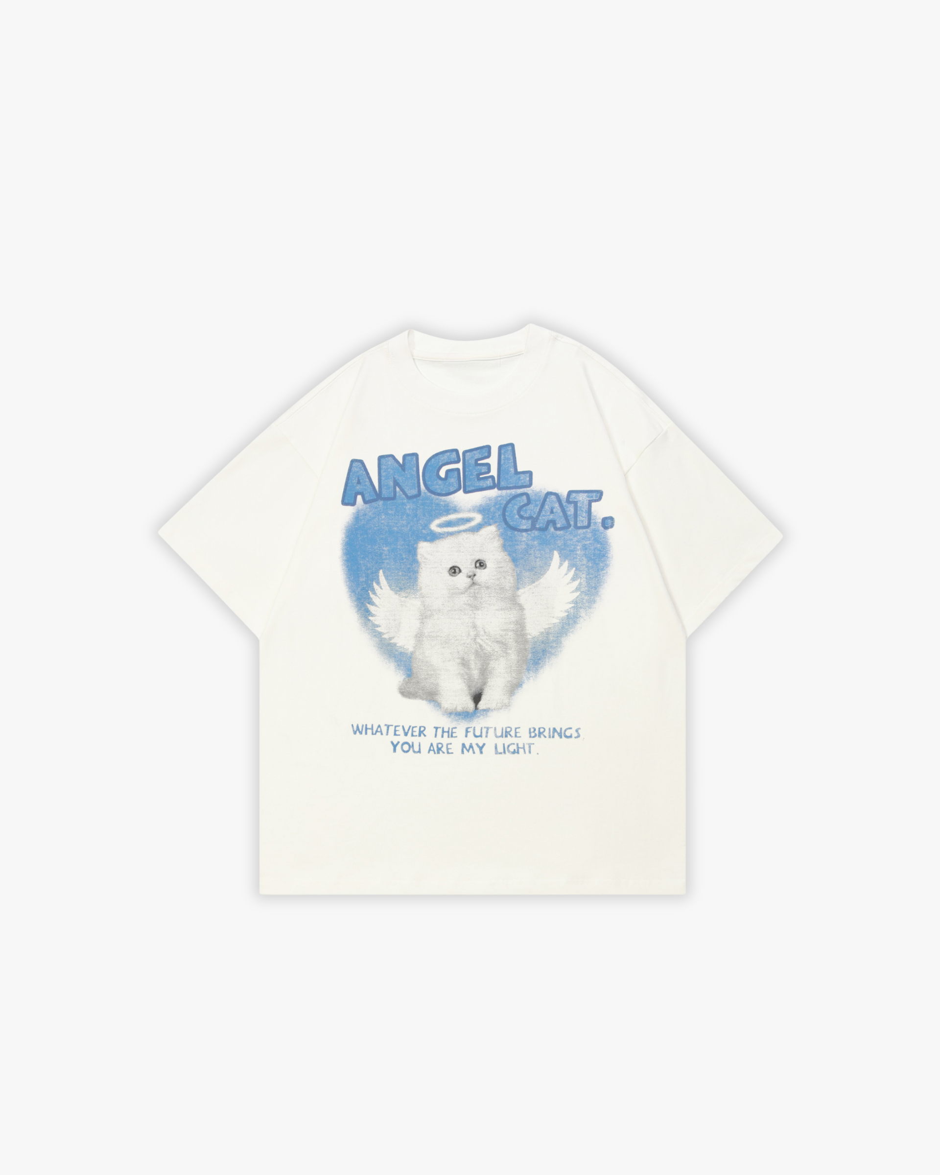 CAT | OVERSIZED T-SHIRT WHITE