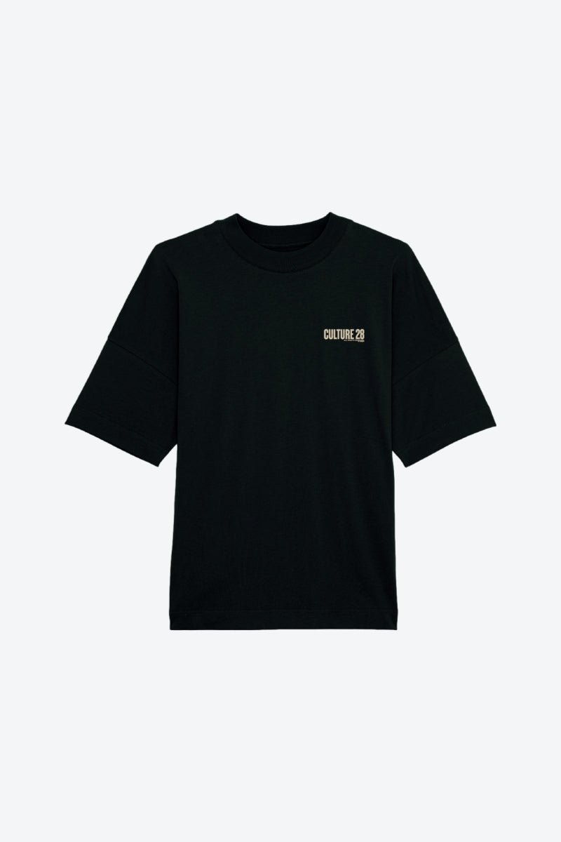 – Black Blank 28 CULTURE | T-Shirt Oversized